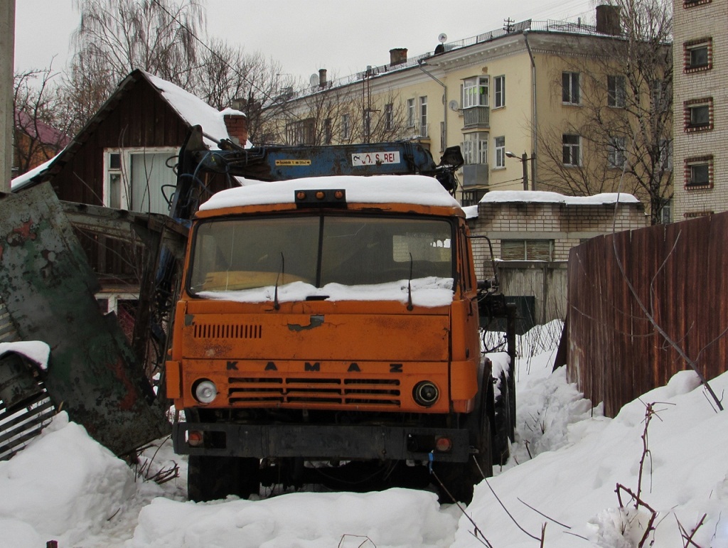 Ивановская область, № (37) Б/Н 0024 — КамАЗ (общая модель); Ивановская область — Автомобили без номеров