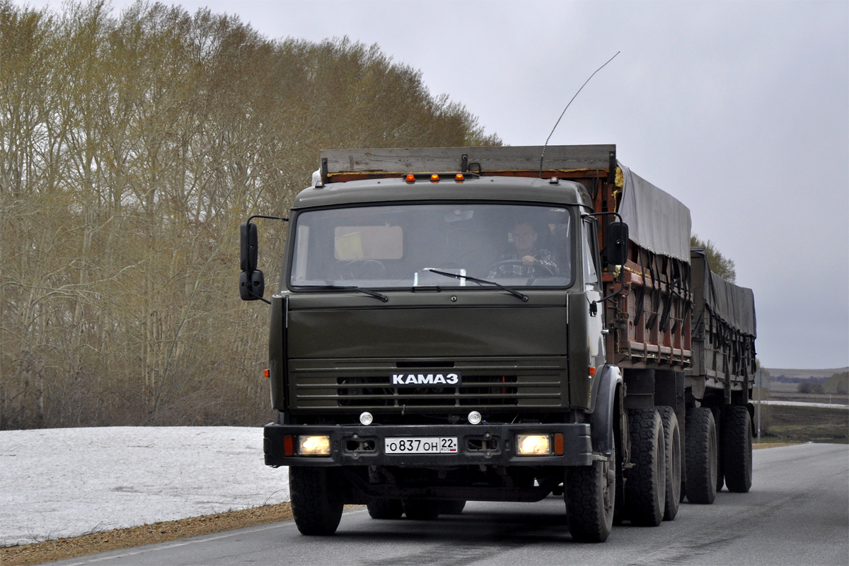 Алтайский край, № О 837 ОН 22 — КамАЗ-5320
