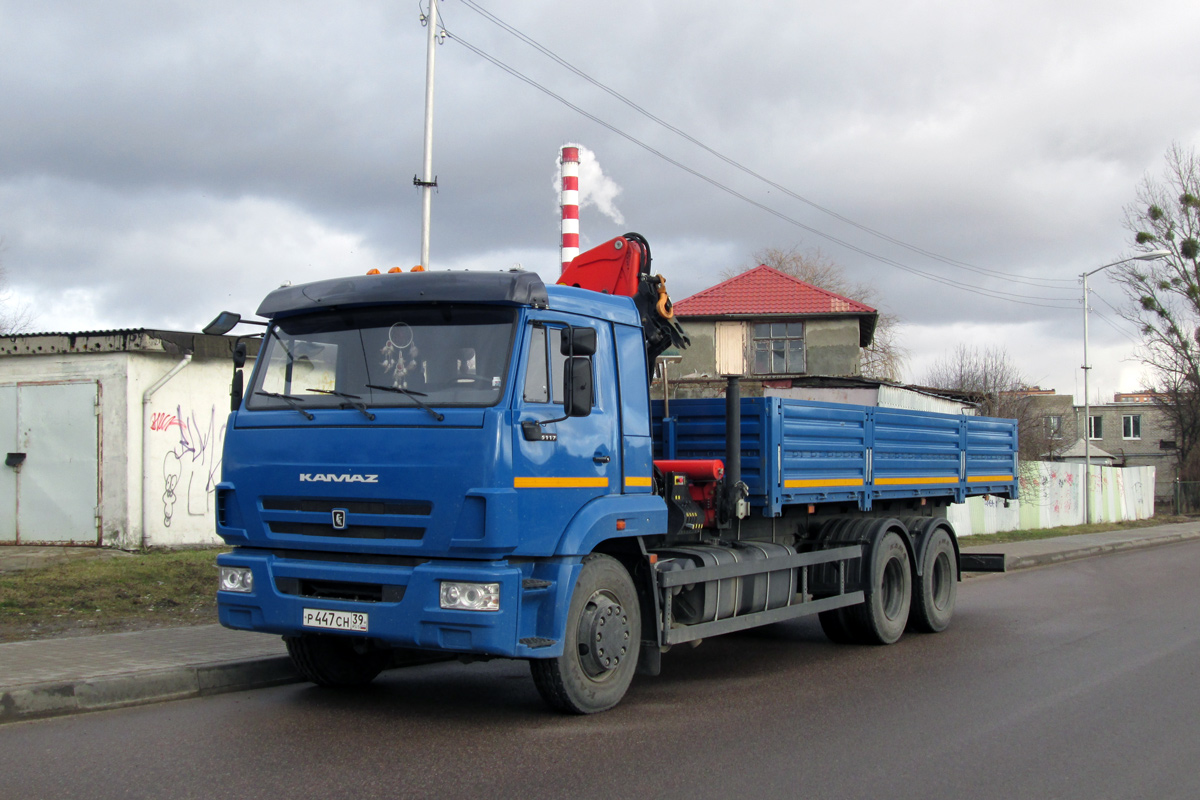 Калининградская область, № Р 447 СН 39 — КамАЗ-65117-A4(23)