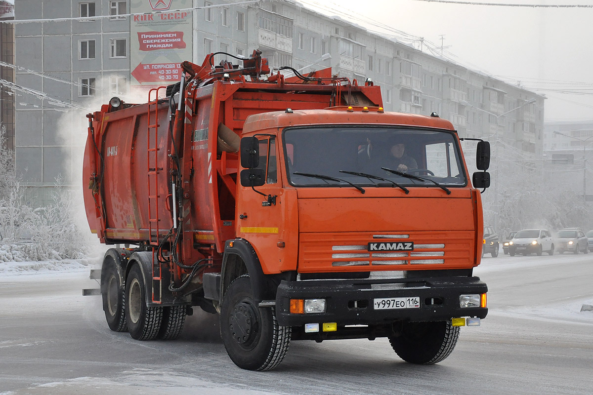 Саха (Якутия), № У 997 ЕО 116 — КамАЗ-65115-D3(97)