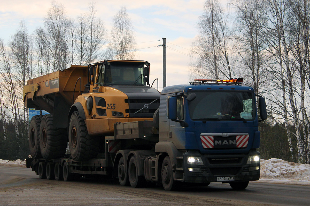 Ростовская область, № Е 607 СА 161 — MAN TGS 26.400