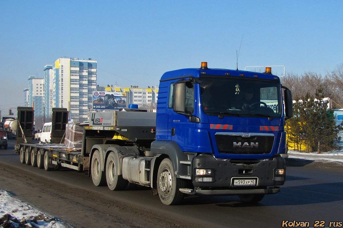 Алтайский край, № Н 593 ХР 40 — MAN TGS 33.440