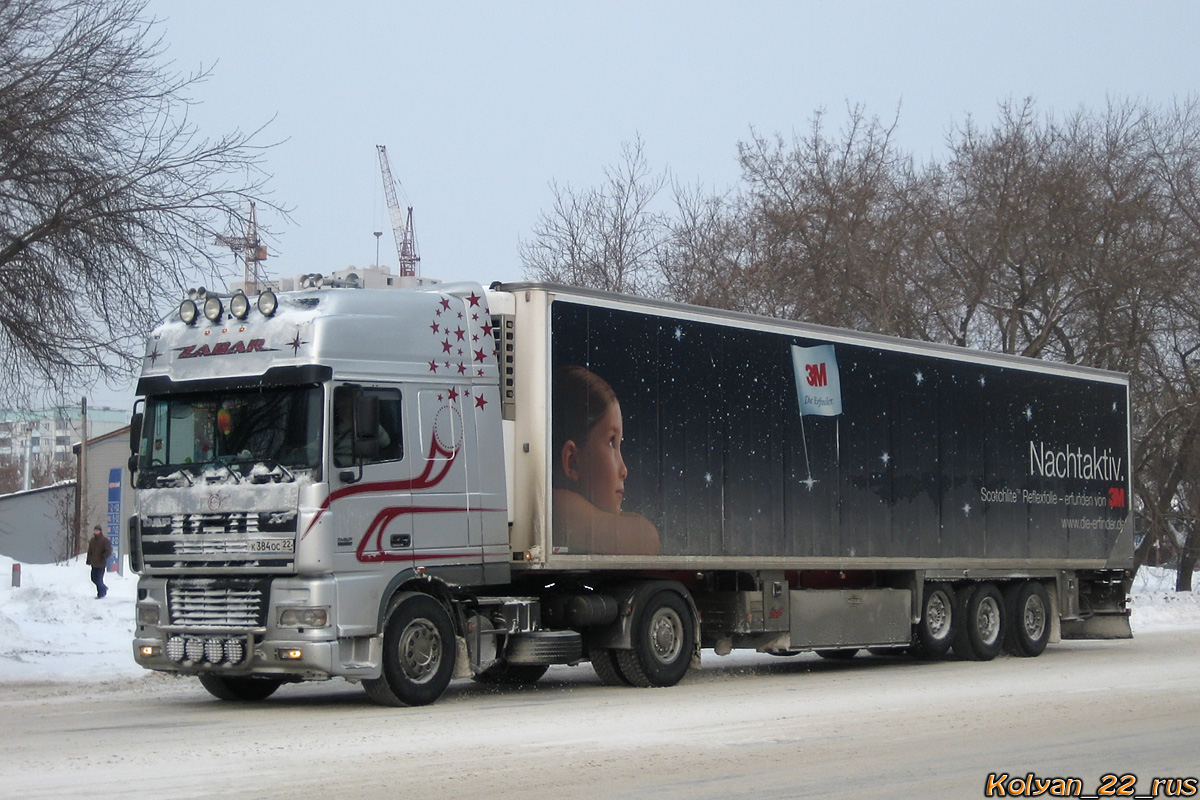 Алтайский край, № К 384 ОС 22 — DAF XF95 FT
