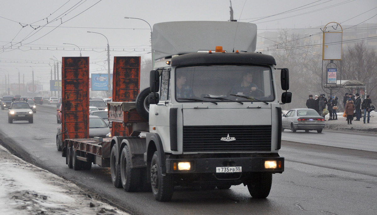 Омская область, № Т 735 РВ 55 — МАЗ-64229