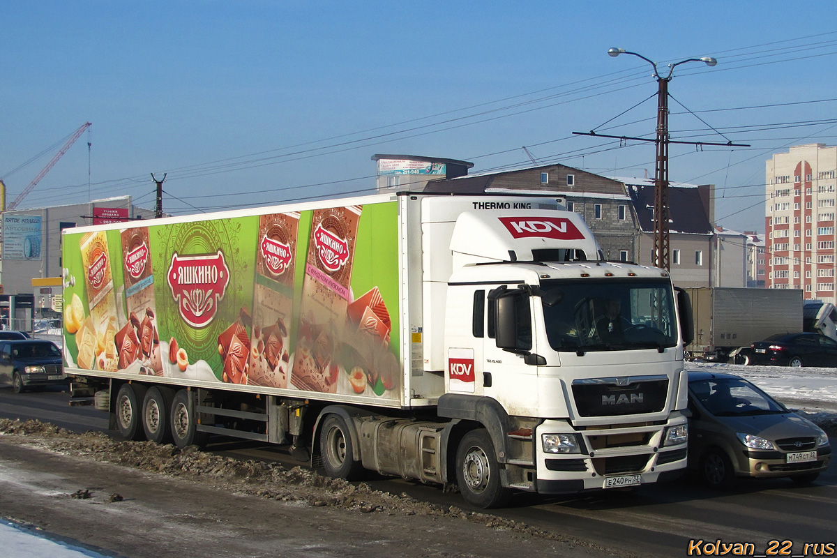 Владимирская область, № Е 240 РН 33 — MAN TGS 19.400