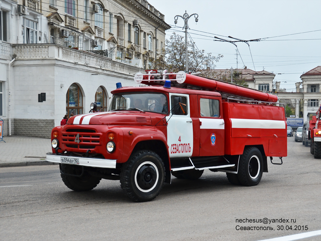 Севастополь, № А 094 ВУ 92 — ЗИЛ-431412