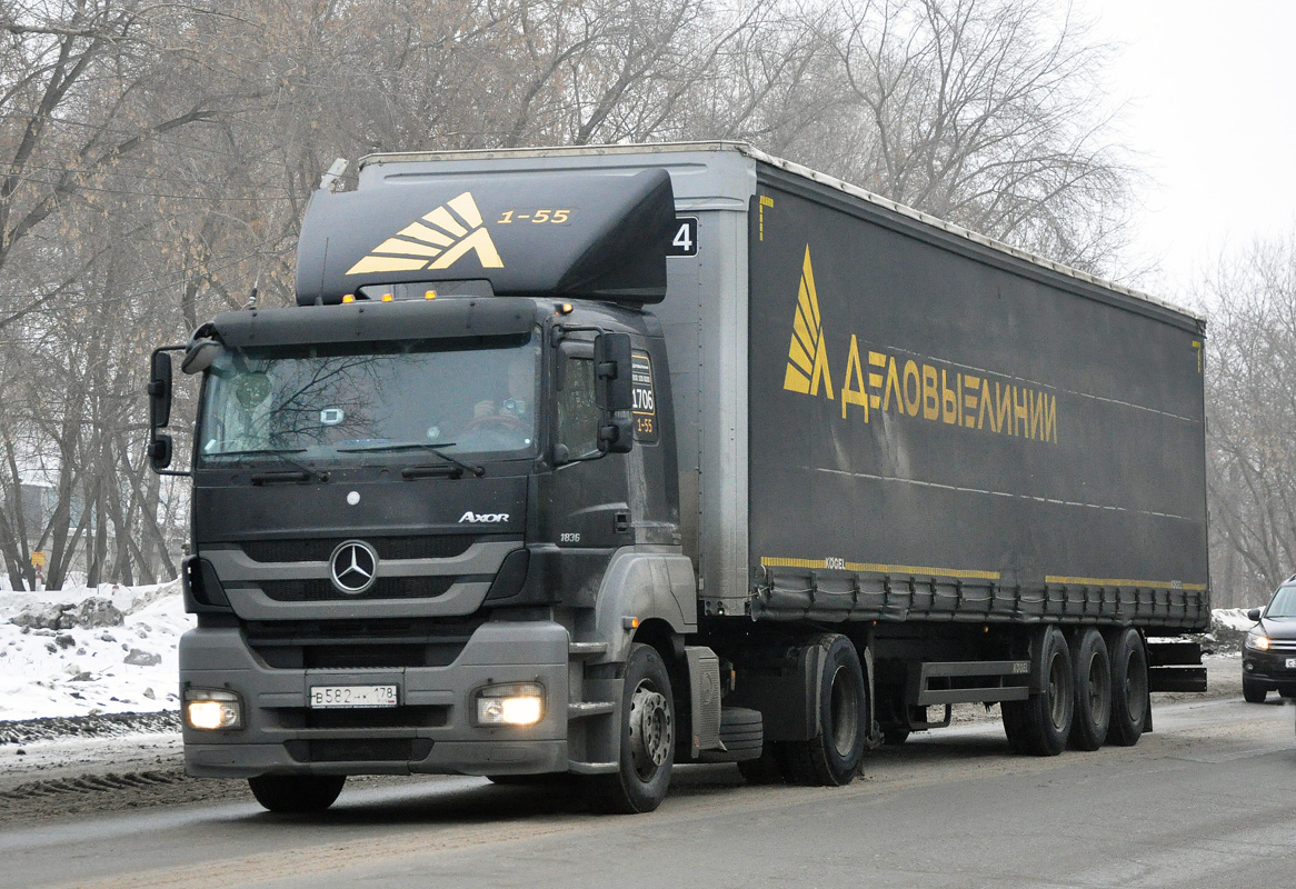 Омская область, № 1706 — Mercedes-Benz Axor 1836