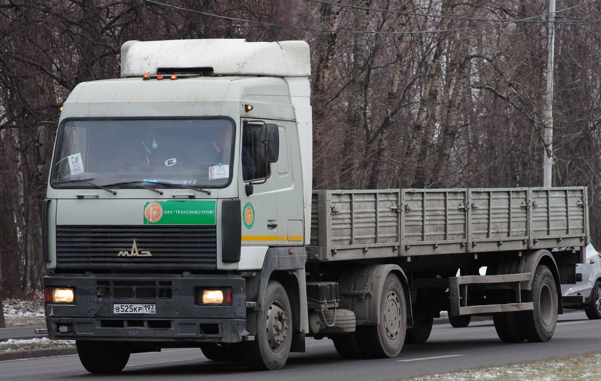 Москва, № В 525 КР 197 — МАЗ-5440A5