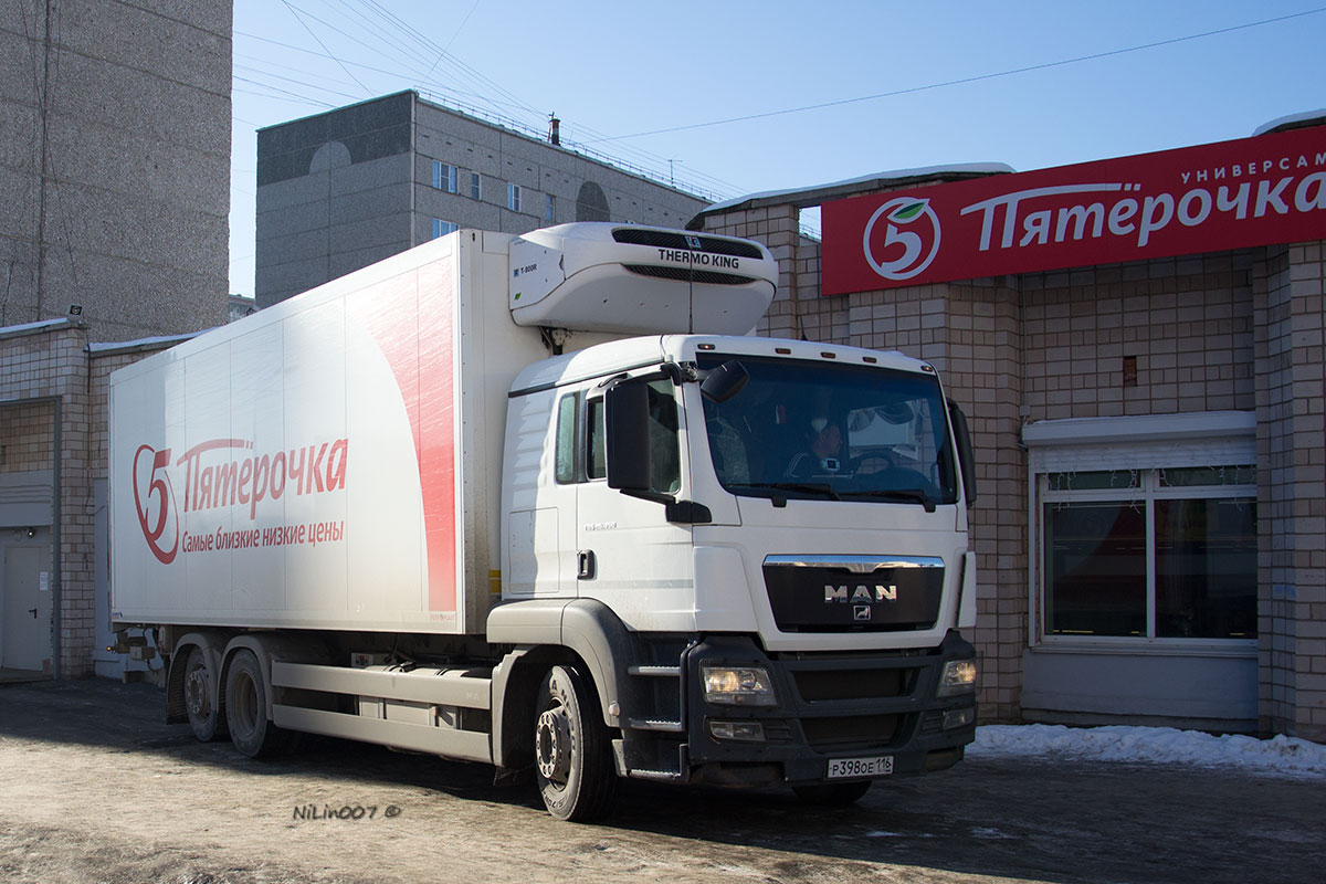 Татарстан, № Р 398 ОЕ 116 — MAN TGS 26.350