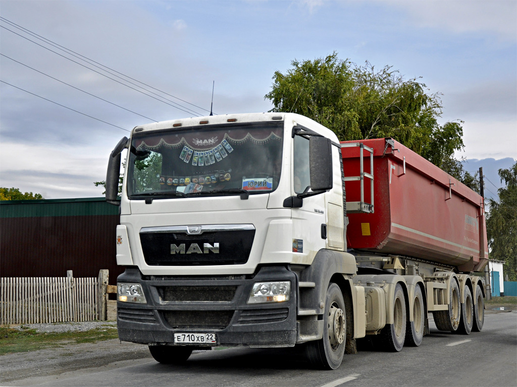 Алтайский край, № Е 710 ХВ 22 — MAN TGS 26.400