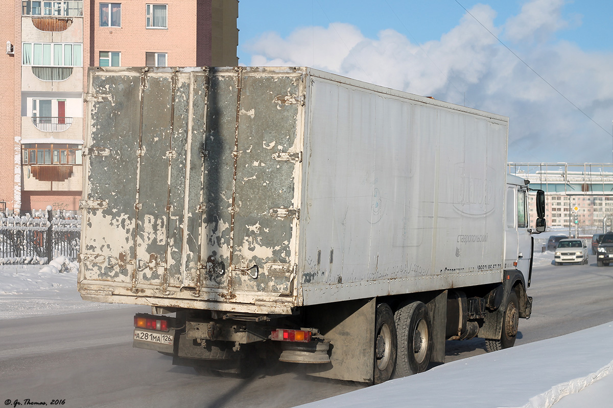Ставропольский край, № А 281 МА 126 — МАЗ-630305