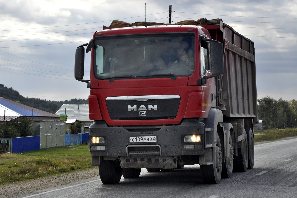 Алтайский край, № Х 109 УН 22 — MAN TGS 41.390