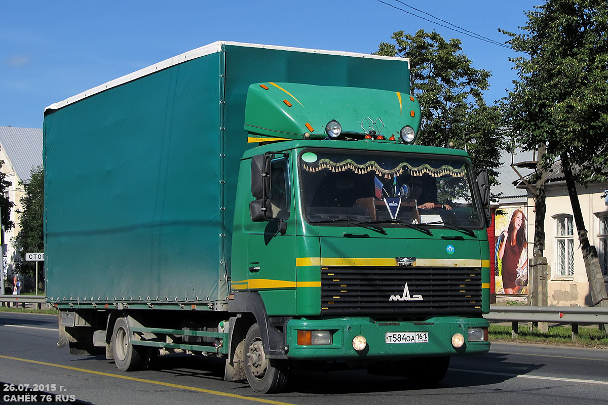Ростовская область, № Т 584 ОА 161 — МАЗ-437141