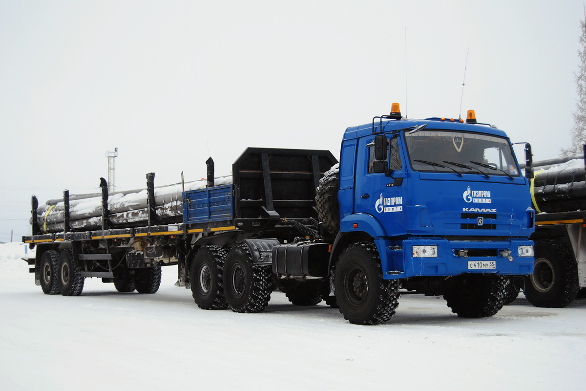 Омская область, № С 410 МУ 55 — КамАЗ-44108-24 [441083]