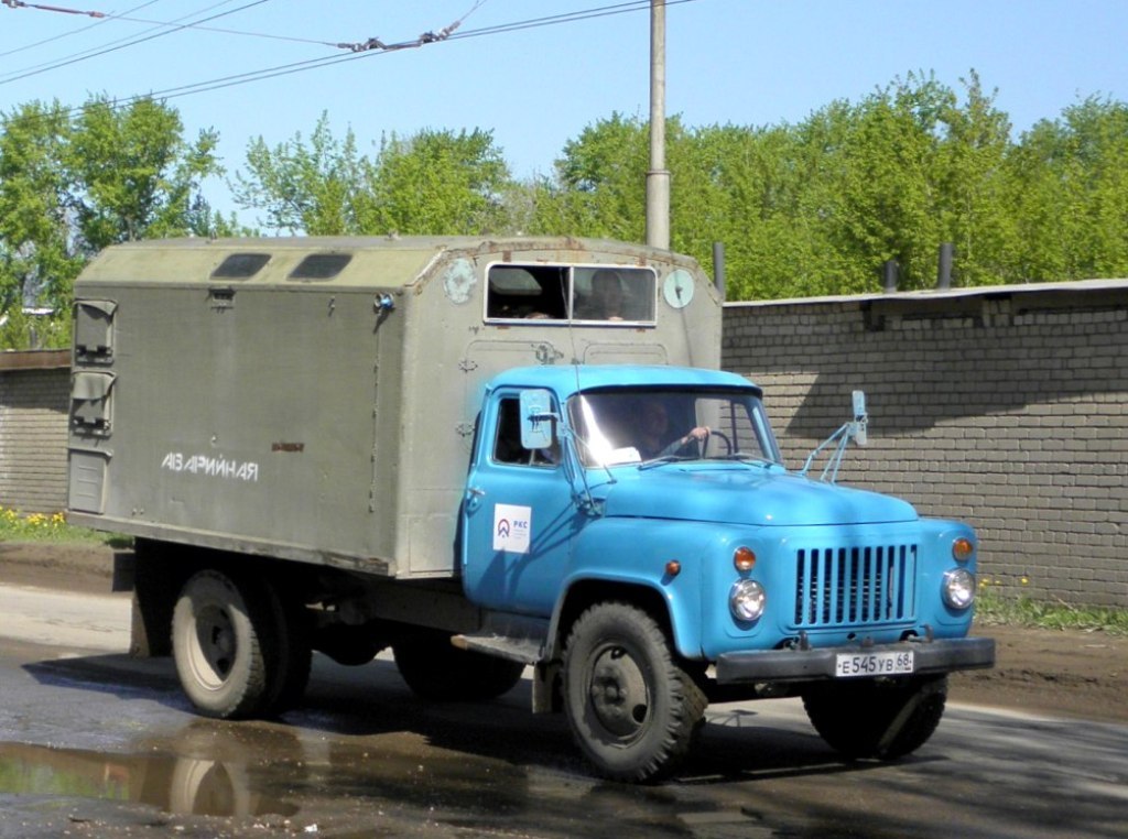 Тамбовская область, № Е 545 УВ 68 — ГАЗ-52-01 (ГАЗ-52А)