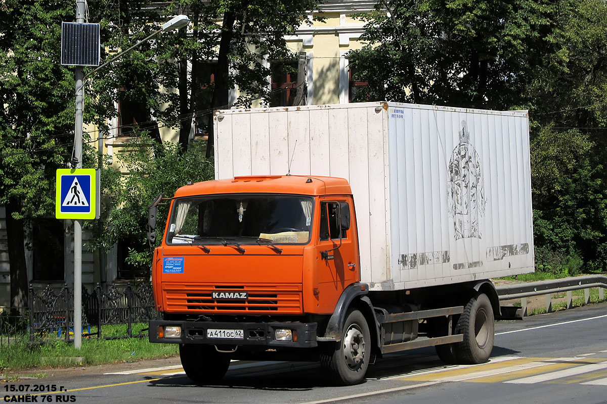 Рязанская область, № А 411 ОС 62 — КамАЗ-43253-A3(96)