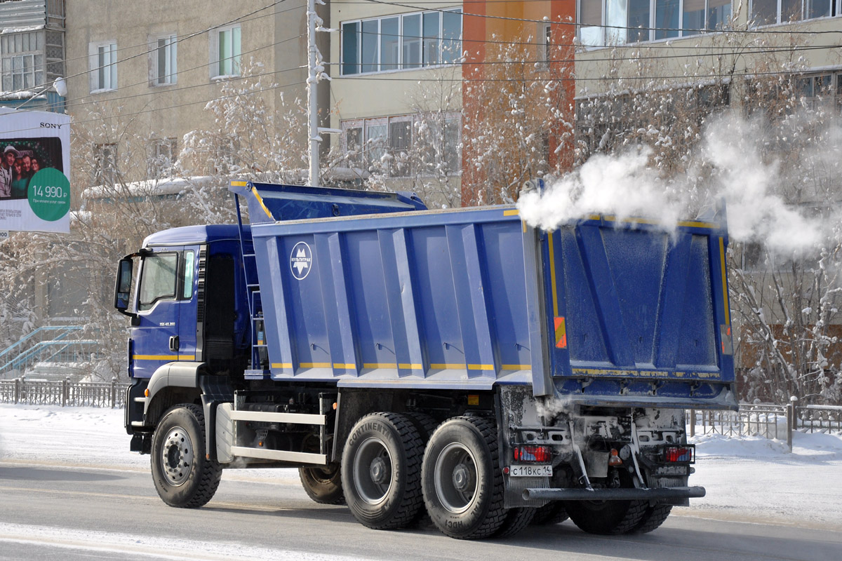 Саха (Якутия), № С 118 КС 14 — MAN TGS 40.390