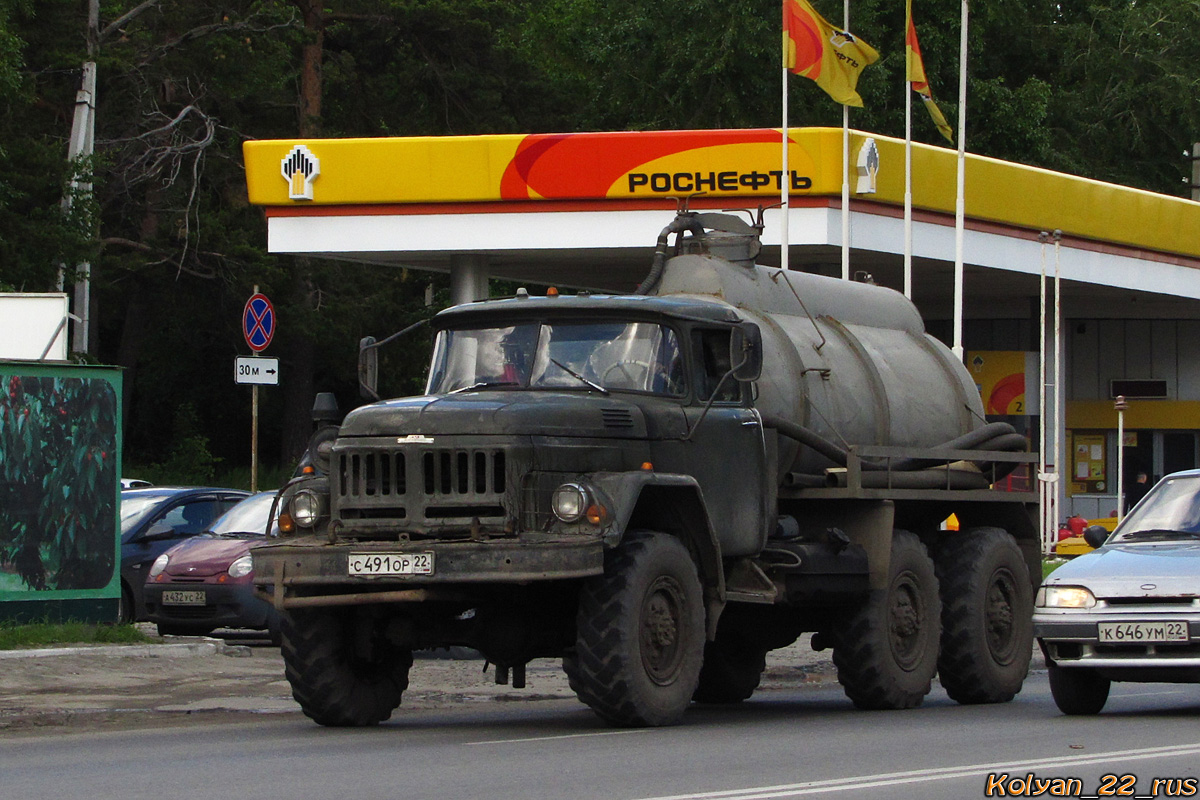Алтайский край, № С 491 ОР 22 — ЗИЛ-131 (общая модель)
