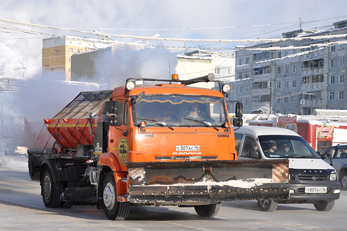 Саха (Якутия), № С 307 КС 14 — КамАЗ-43253-H3(99)