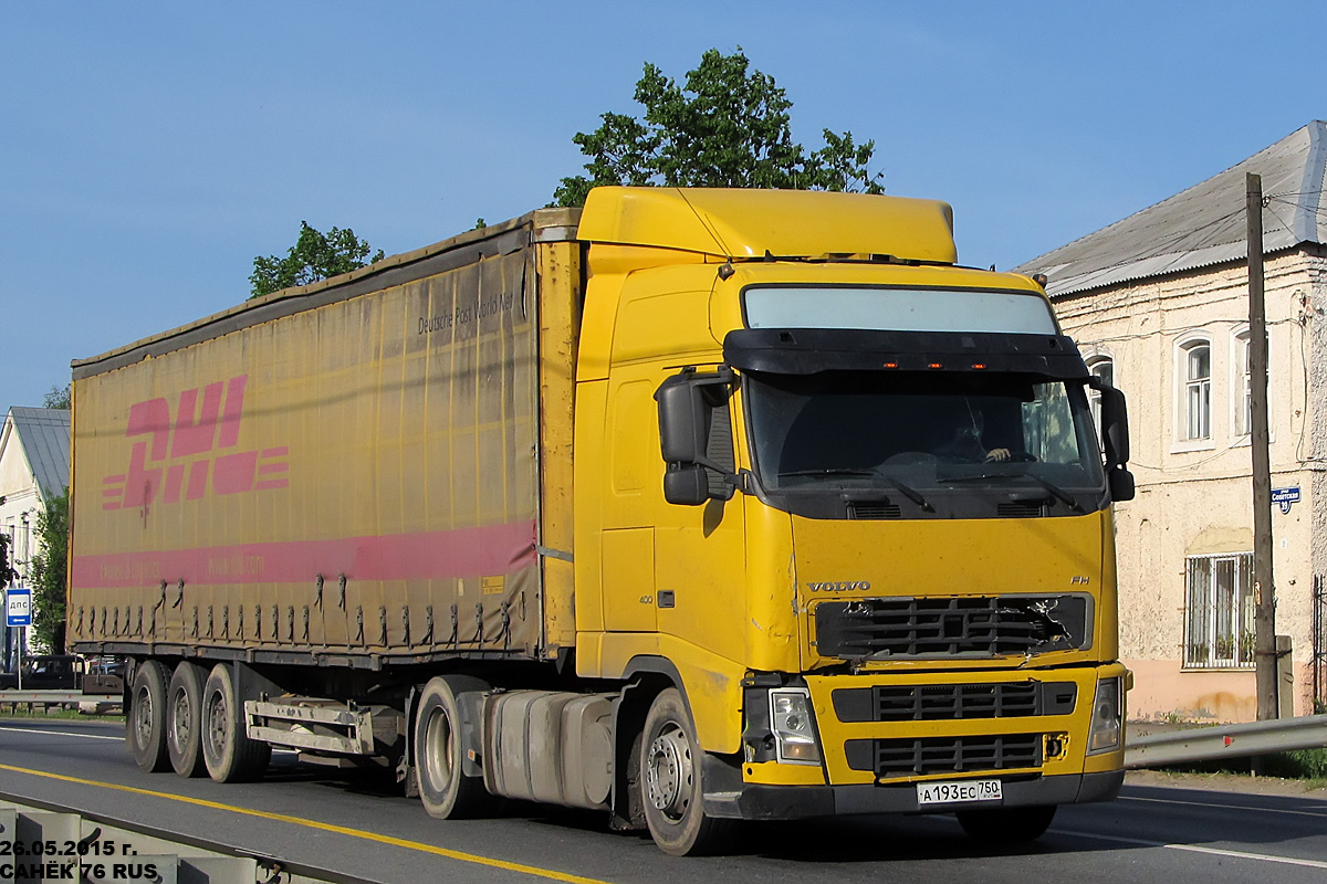Московская область, № А 193 ЕС 750 — Volvo ('2002) FH12.400