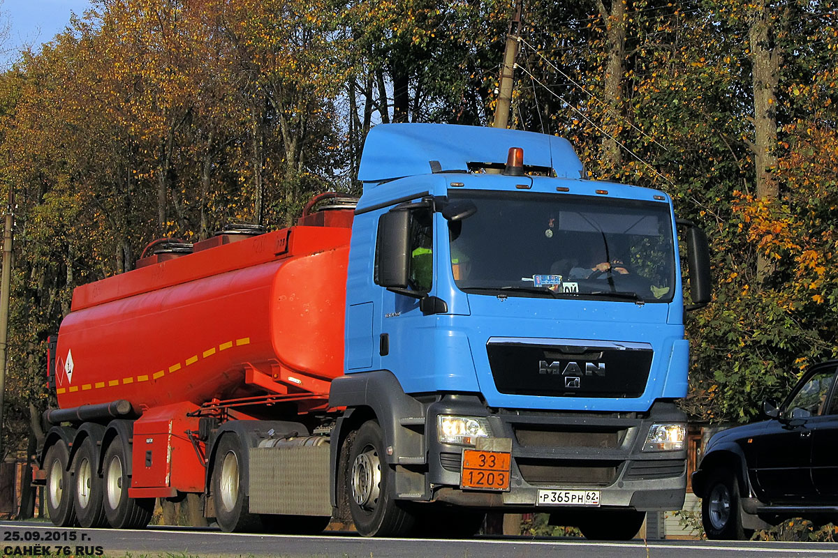 Рязанская область, № Р 365 РН 62 — MAN TGS 19.400