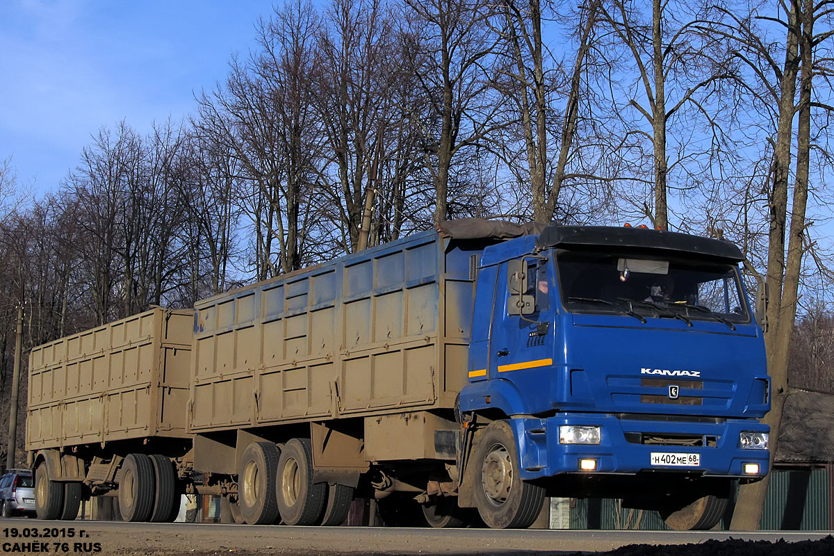 Тамбовская область, № Н 402 МЕ 68 — КамАЗ-53215-13 [53215N]