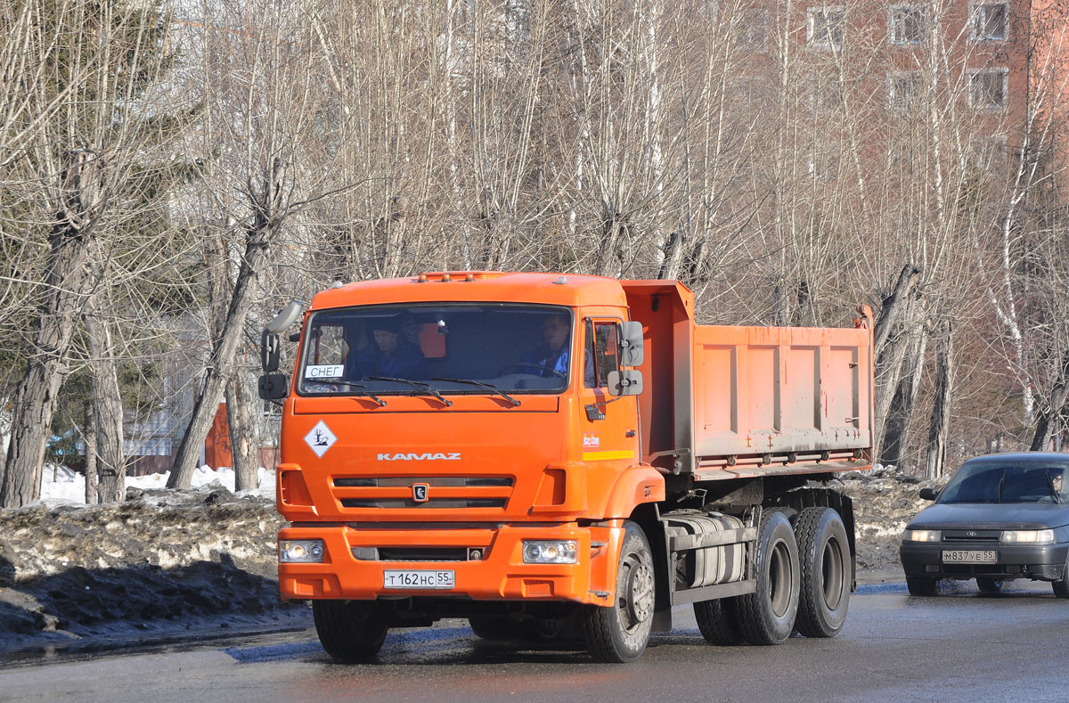 Омская область, № Т 162 НС 55 — КамАЗ-65115-L4(19)