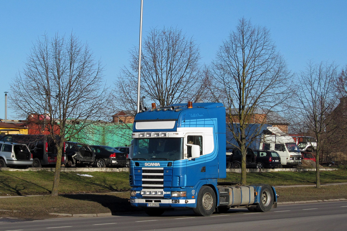 Литва, № FDJ 840 — Scania ('1996) R144L