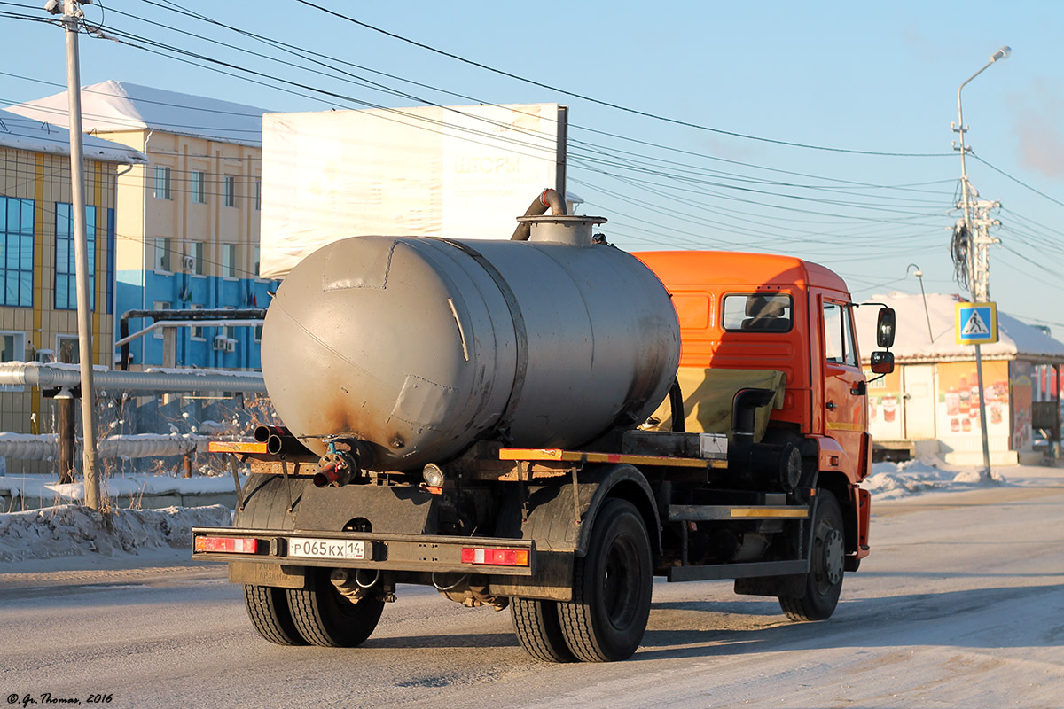 Саха (Якутия), № Р 065 КХ 14 — КамАЗ-43253 (общая модель)