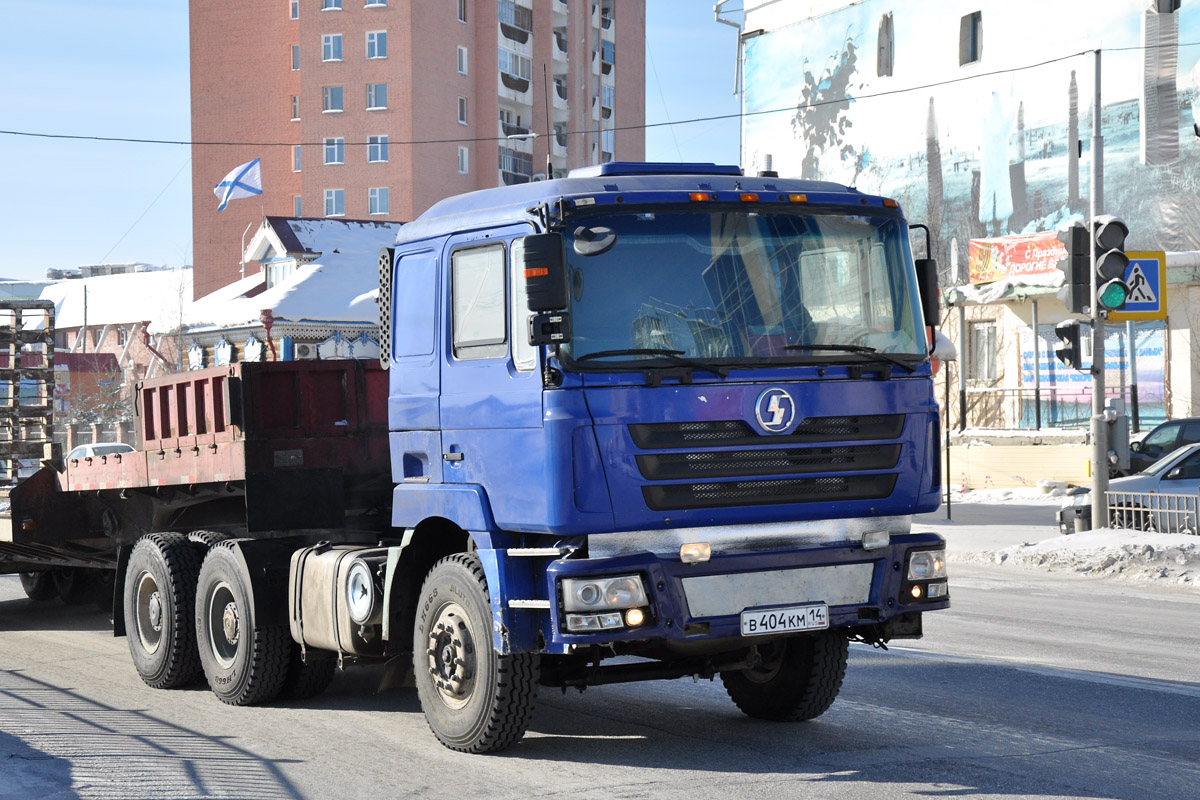Саха (Якутия), № В 404 КМ 14 — Shaanxi Shacman F3000 SX425x