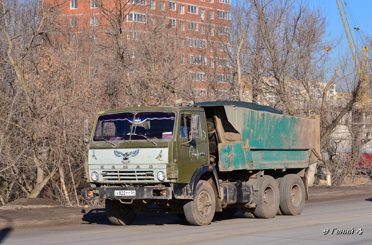 Волгоградская область, № У 822 ТТ 34 — КамАЗ-5511