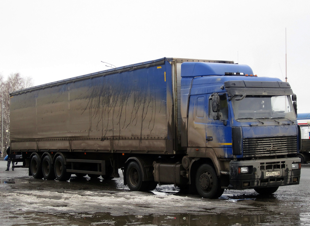 Татарстан, № У 177 КЕ 116 — МАЗ-544008