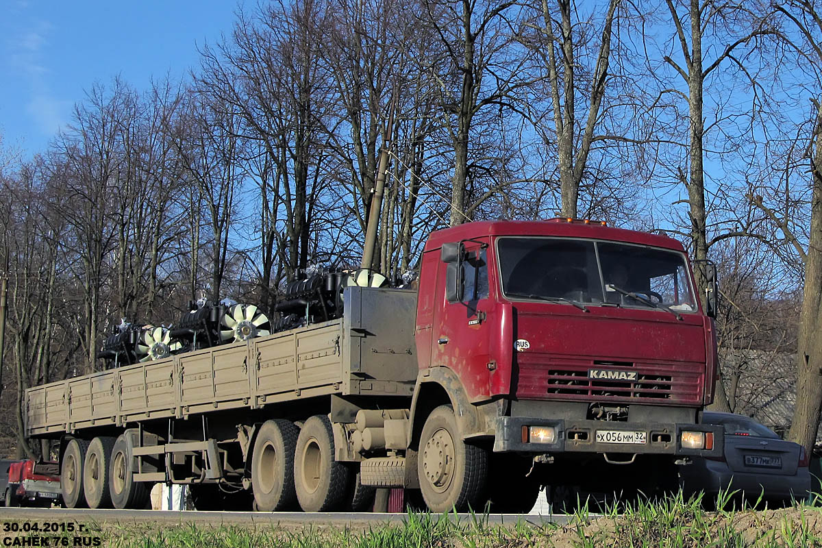 Брянская область, № Х 056 ММ 32 — КамАЗ-54115-15 [54115R]