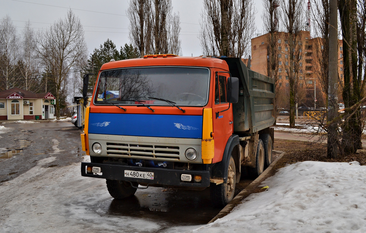 Калужская область, № Н 480 КЕ 40 — КамАЗ-55111 [551110]