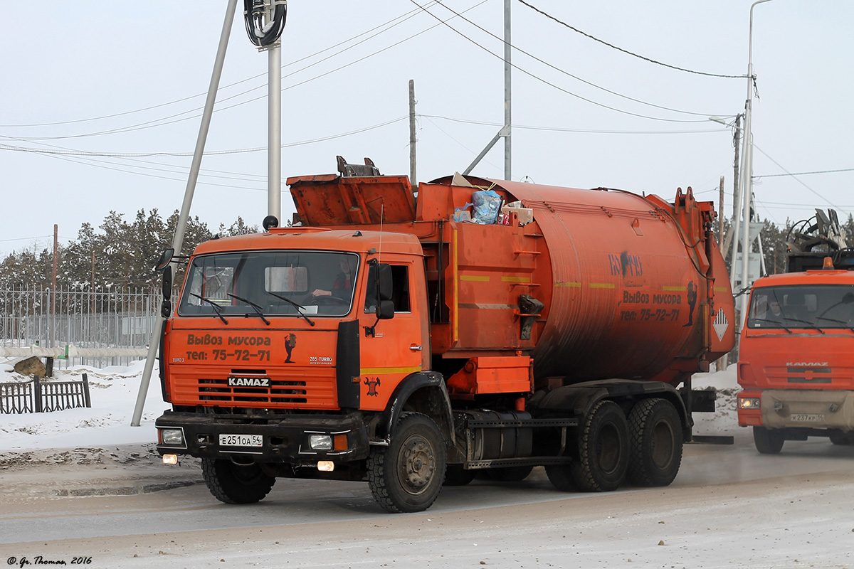 Саха (Якутия), № Е 251 ОА 54 — КамАЗ-65115-D3(97)