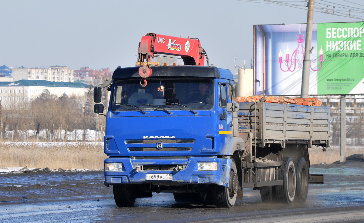 Омская область, № Т 699 АС 55 — КамАЗ-65117-N3(78)