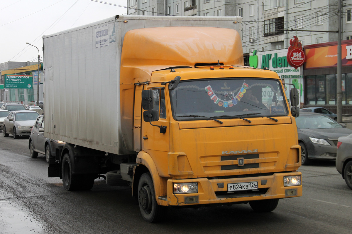 Красноярский край, № Р 824 КВ 124 — КамАЗ-4308-C3(79)