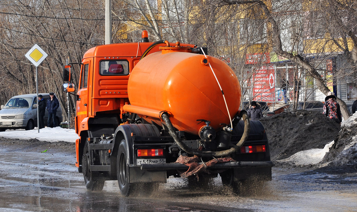 Омская область, № Т 518 МР 55 — КамАЗ-43255-R4(28)