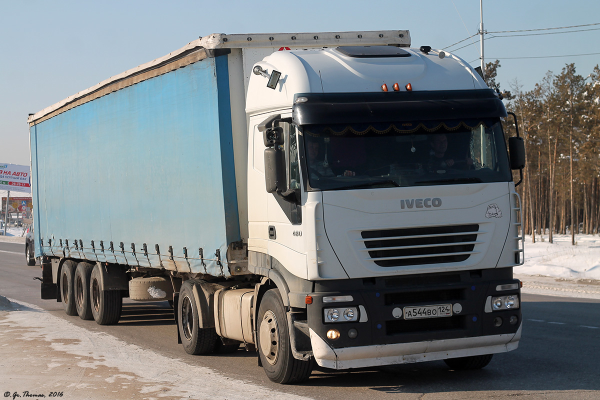 Красноярский край, № А 544 ВО 124 — IVECO Stralis ('2002)