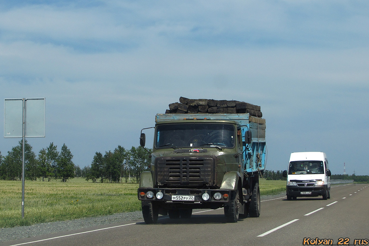 Алтайский край, № М 552 РУ 22 — ЗИЛ-49450A