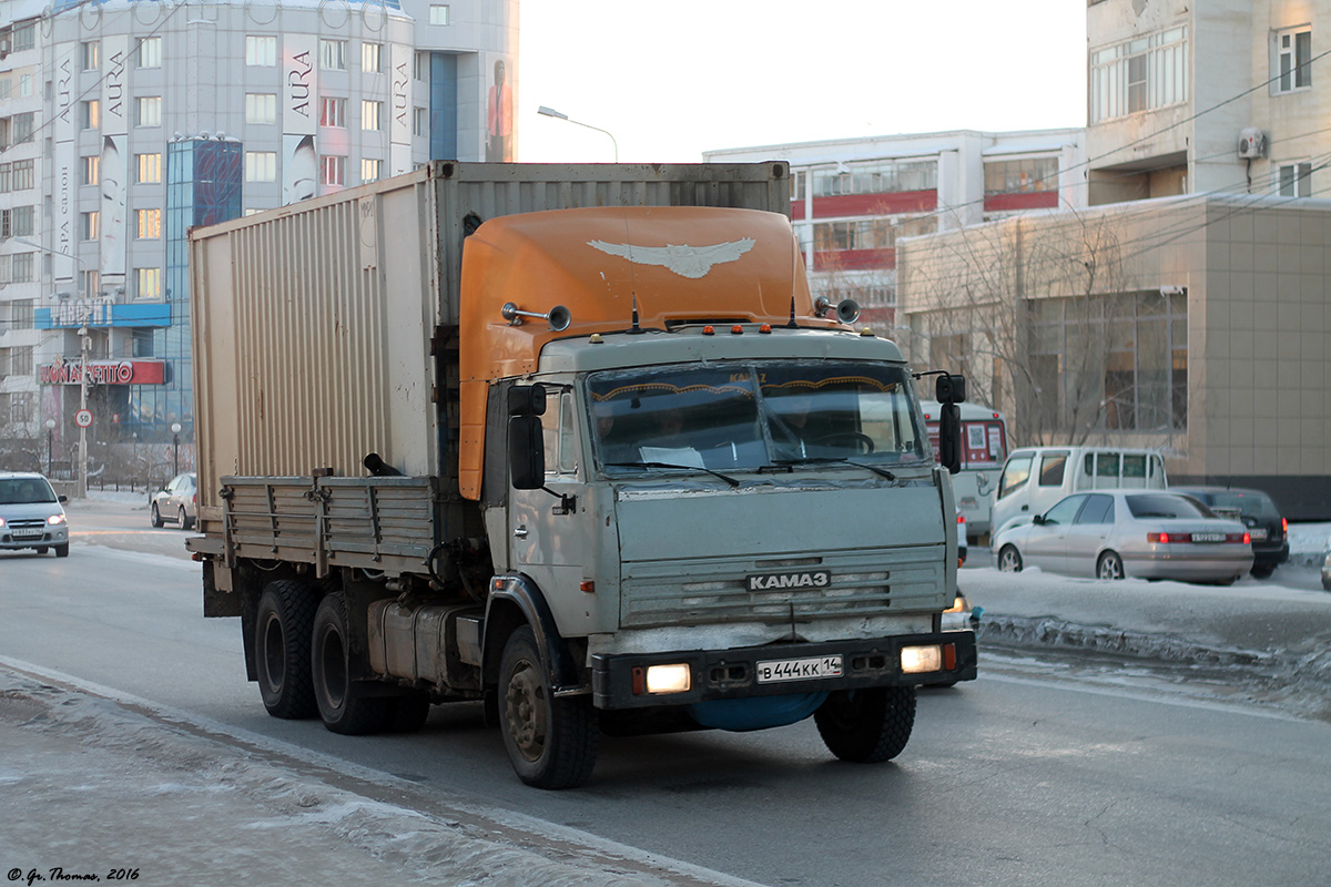 Саха (Якутия), № В 444 КК 14 — КамАЗ-53215-13 [53215N]