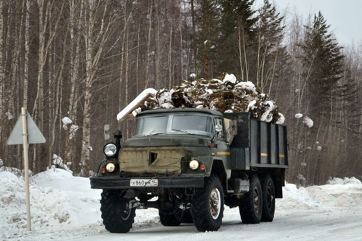Саха (Якутия), № Х 860 КМ 14 — ЗИЛ-131 (общая модель)