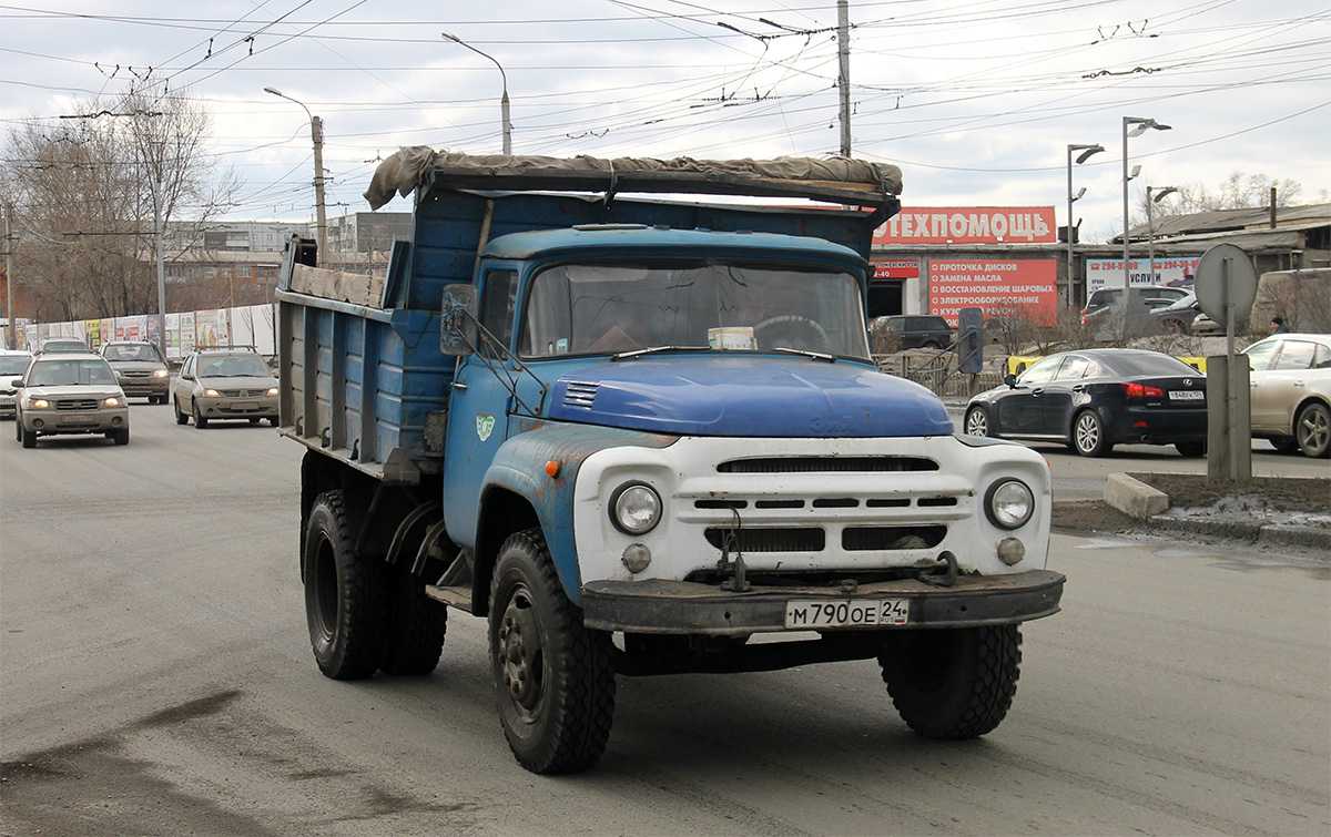 Красноярский край, № М 790 ОЕ 24 — ЗИЛ-495810