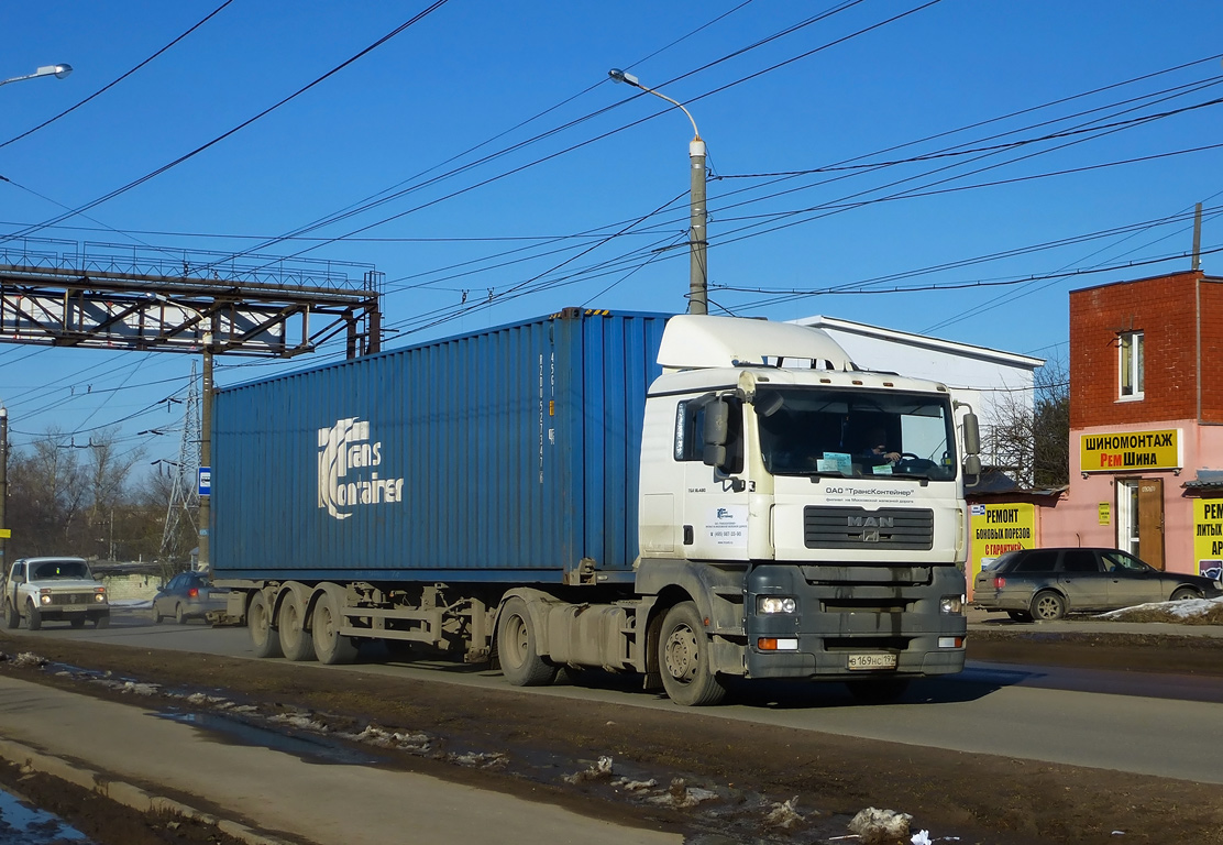 Москва, № В 169 НС 197 — MAN TGA 18.480