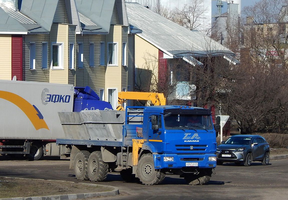 Белгородская область, № О 247 СР 31 — КамАЗ-43118-RF(08) [43118F-R]