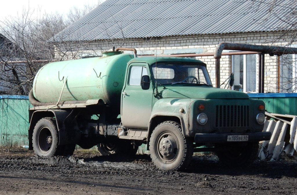Тамбовская область, № Н 185 ВЕ 68 — ГАЗ-53-19