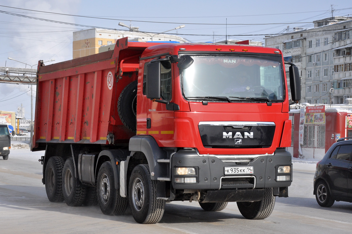 Саха (Якутия), № К 935 КК 14 — MAN TGS 41.390