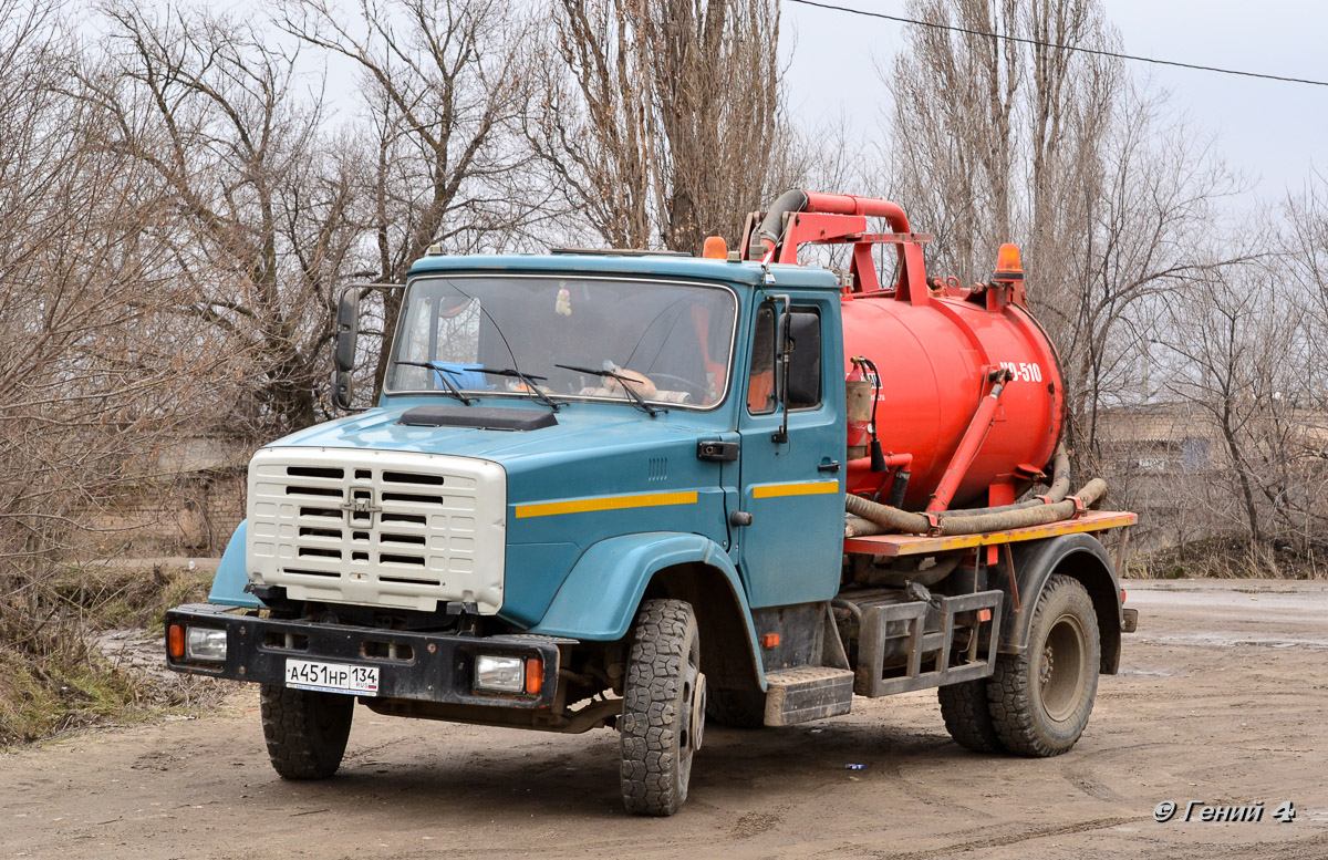 Волгоградская область, № А 451 НР 134 — ЗИЛ-433362
