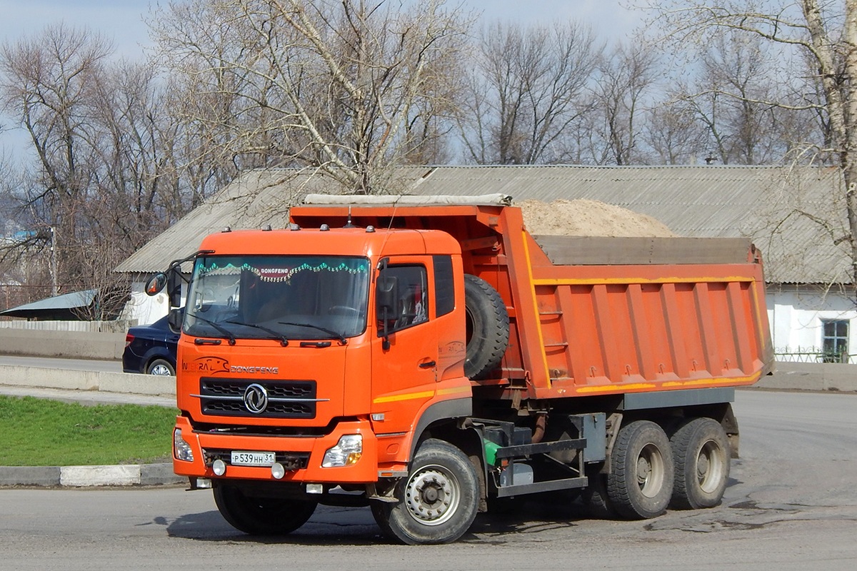 Белгородская область, № Р 539 НН 31 — Dongfeng KC DFL3251