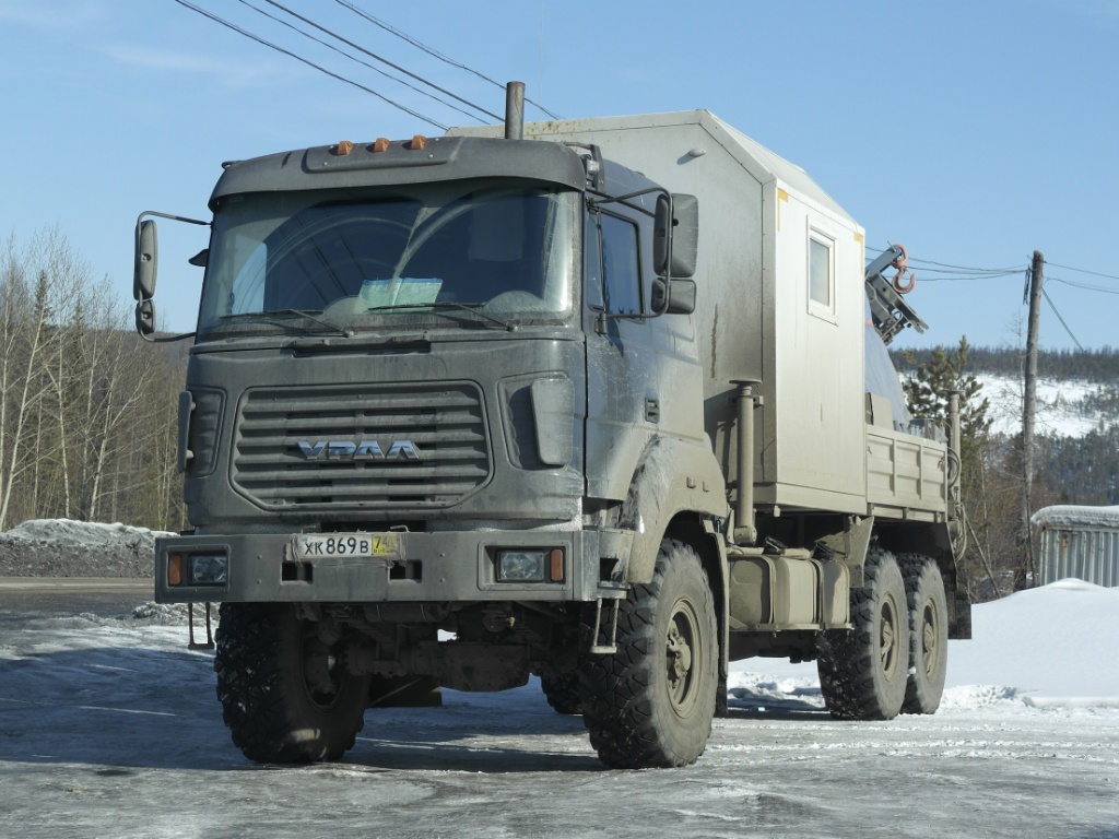Саха (Якутия), № ХК 869 В 74 — Урал-4320 / 5557 (общая модель)